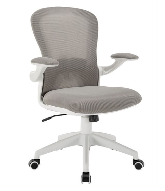 Veneti Otočná stolička RASIMA - šedá / biela